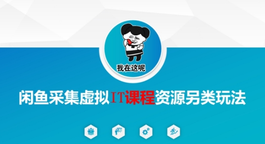 闲鱼采集虚拟IT课程资源另类玩法，干货满满-明楼资源站