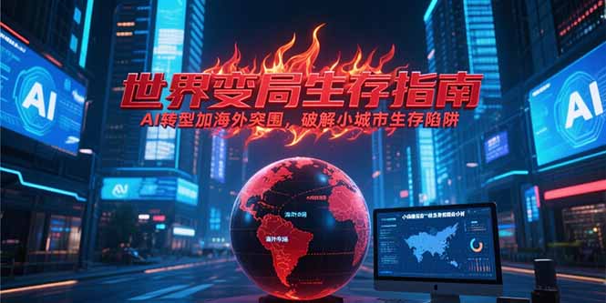 付费文章《世界变局生存指南，AI转型加海外突围，破解小城市生存陷阱》-明楼资源站