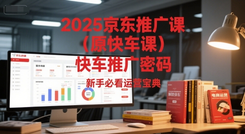 2025京东推广课(原快车课)解锁京东快车推广密码，新手必看运营宝典-明楼资源站