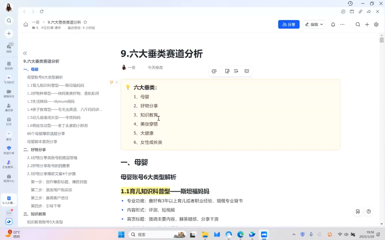 菲菲老师·小红书电商玩法(更新7月)-明楼资源站