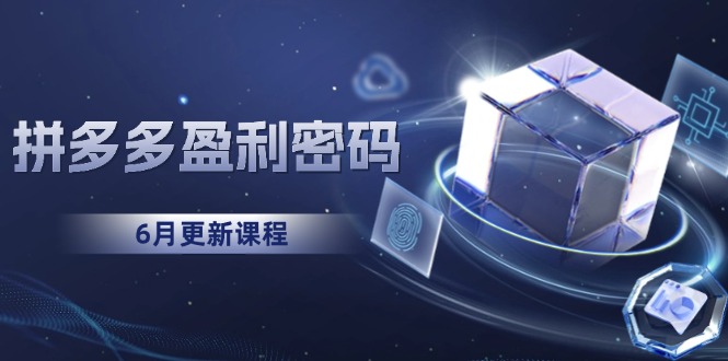 拼多多盈利密码：从烧钱推广到印钞模型，底层逻辑重构指南(6月更新-明楼资源站
