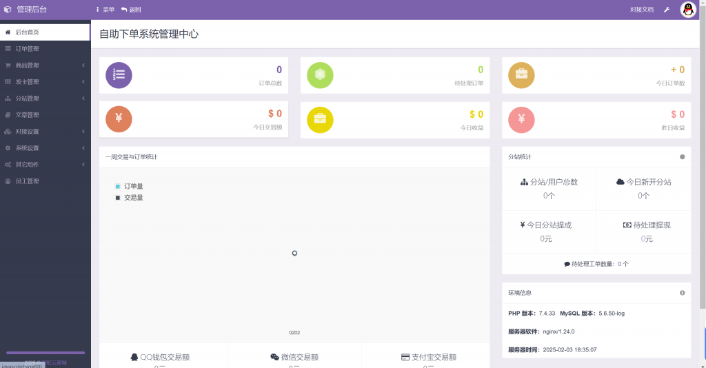 彩虹云商城二开-仿鲸发卡模版源码-明楼资源站